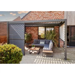 Central Park Luikpaneel voor Riaci Pergola 291x390cm en 291x572cm - Aluminium - 3m