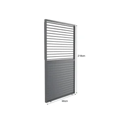 Central Park Luikpaneel voor Riaci Pergola 291x390cm en 291x572cm - Aluminium - 3m
