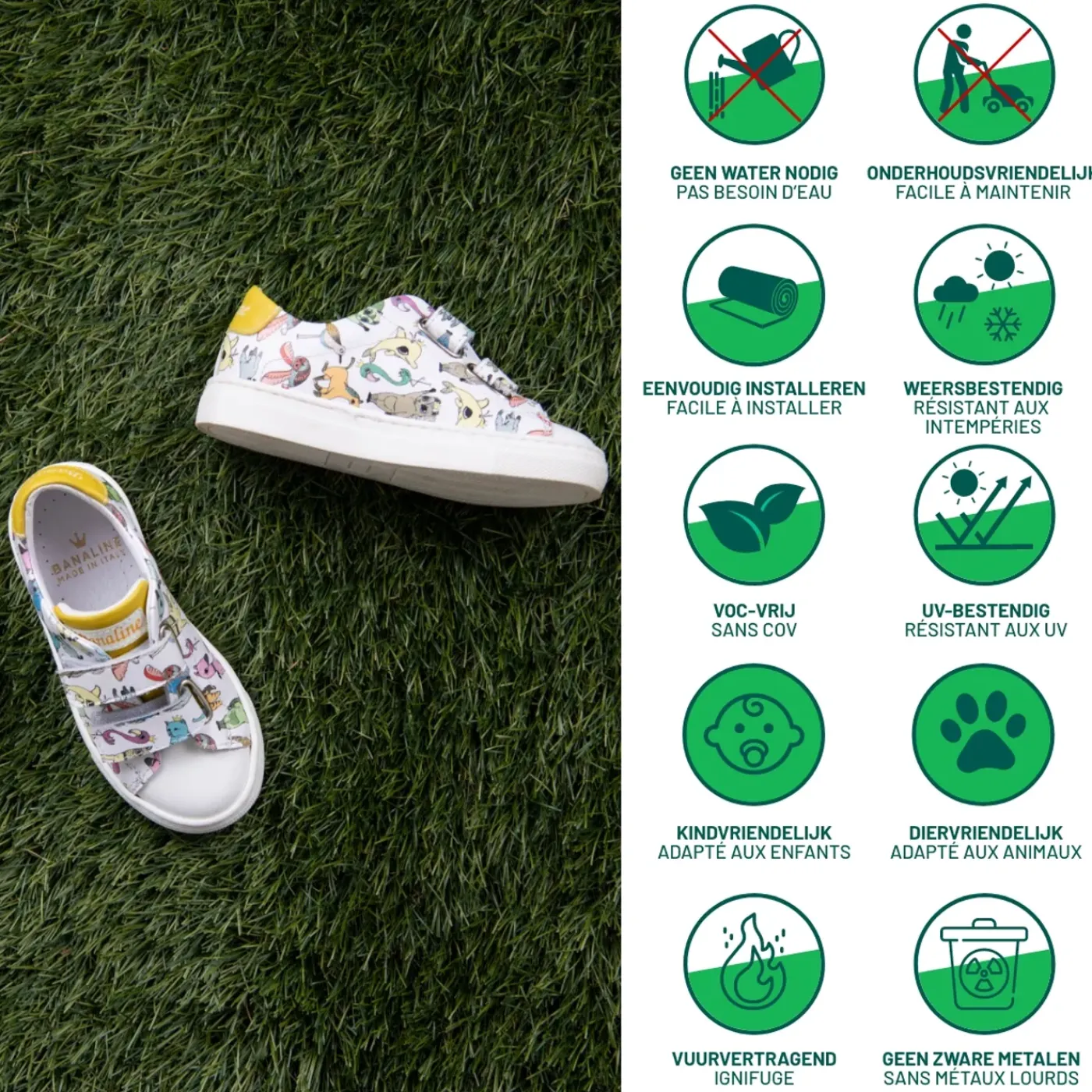 Green Turtle Central Park Luxury Kunstgras 30 mm - 200x300 cm