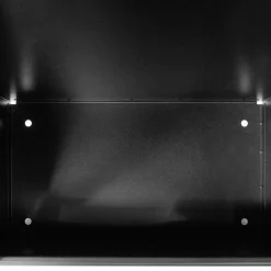 Central Park Pakketbrievenbus Parcelpal 9000 - Staal - Zwart - 39x105x23cm