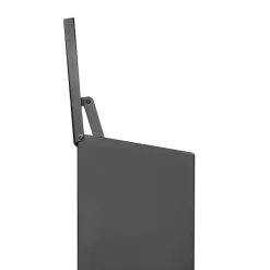 Central Park Pakketbrievenbus Parcelpal 9000 - Staal - Zwart - 39x105x23cm