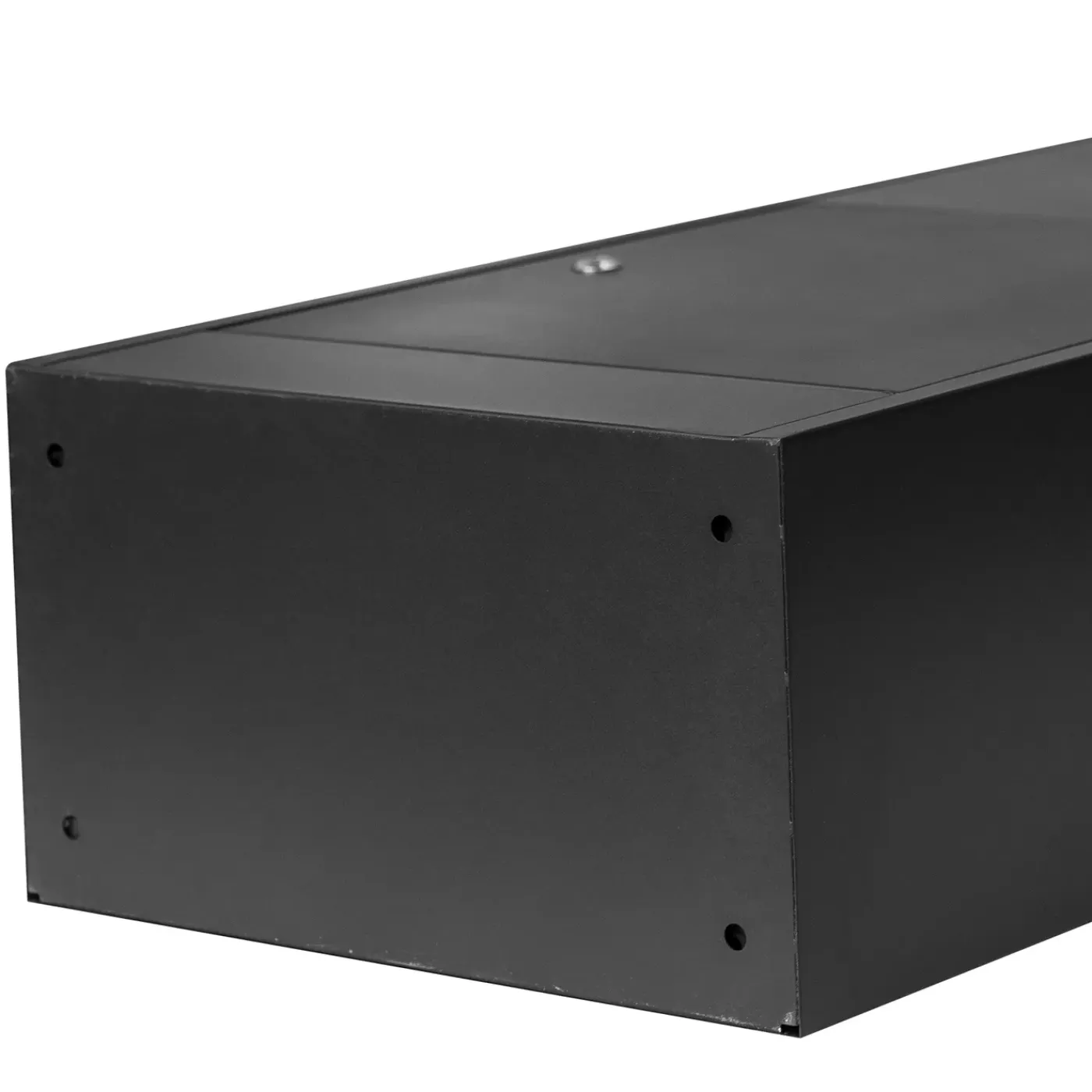 Central Park Pakketbrievenbus Parcelpal 9000 - Staal - Zwart - 39x105x23cm