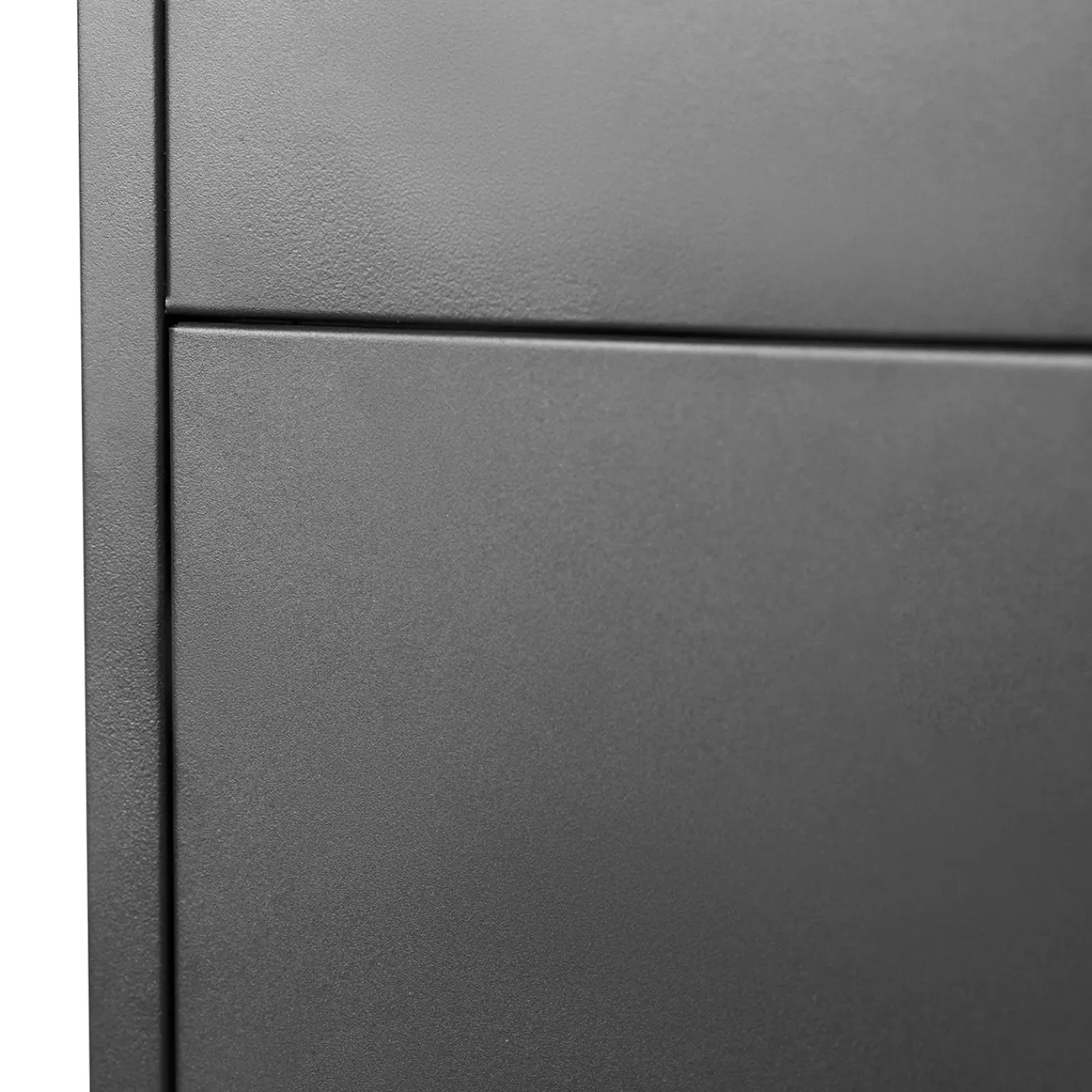 Central Park Pakketbrievenbus Parcelpal 9000 - Staal - Zwart - 39x105x23cm