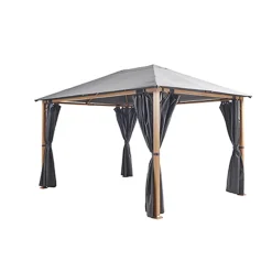 Central Park partytent Olbia antraciet 2,97x3,97m