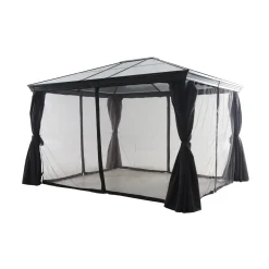 Central Park partytent Palaca aluminium 3x3,6m antraciet