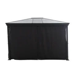Central Park partytent Palaca aluminium 3x3,6m antraciet