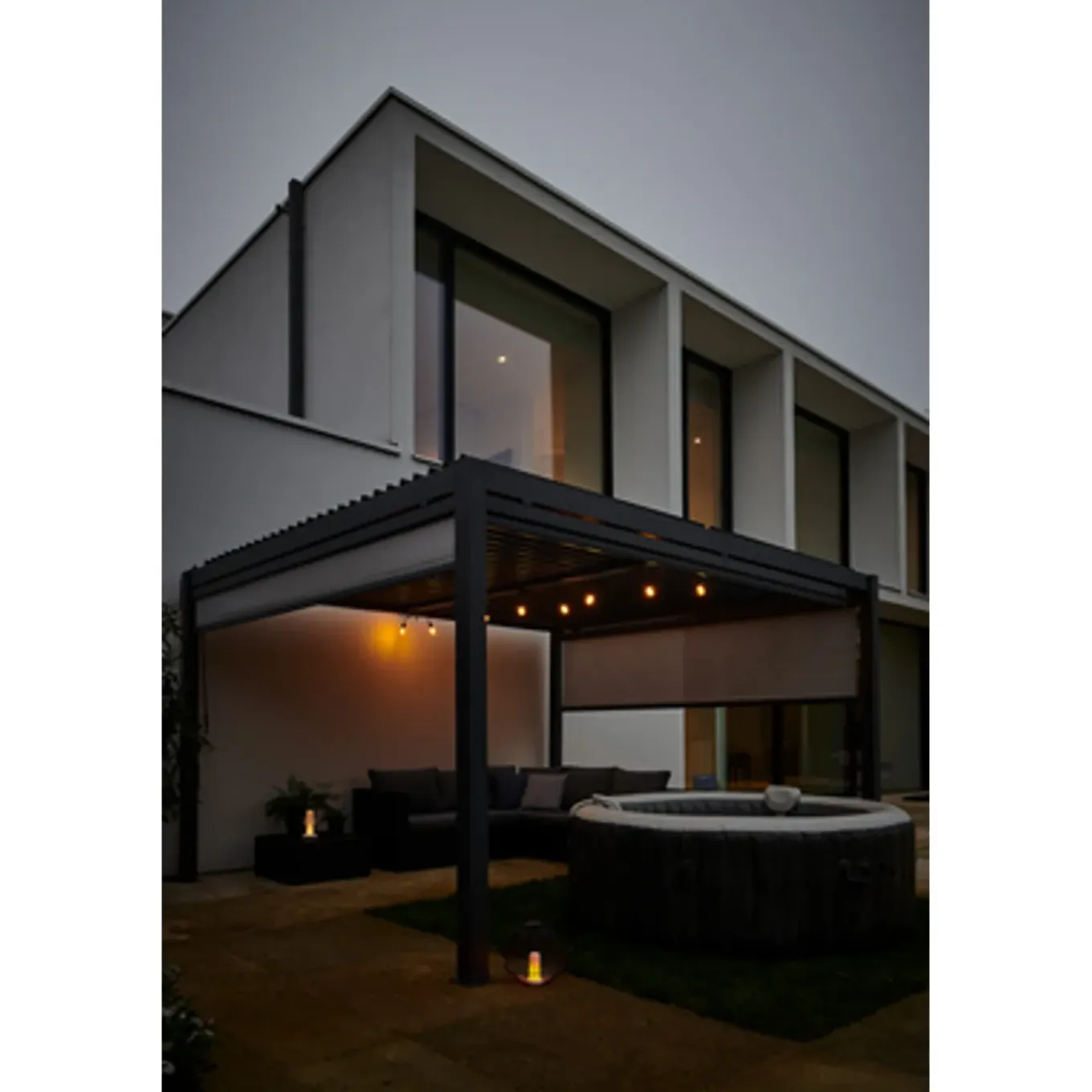 Central Park pergola Riaci 291x390xH218/230cm
