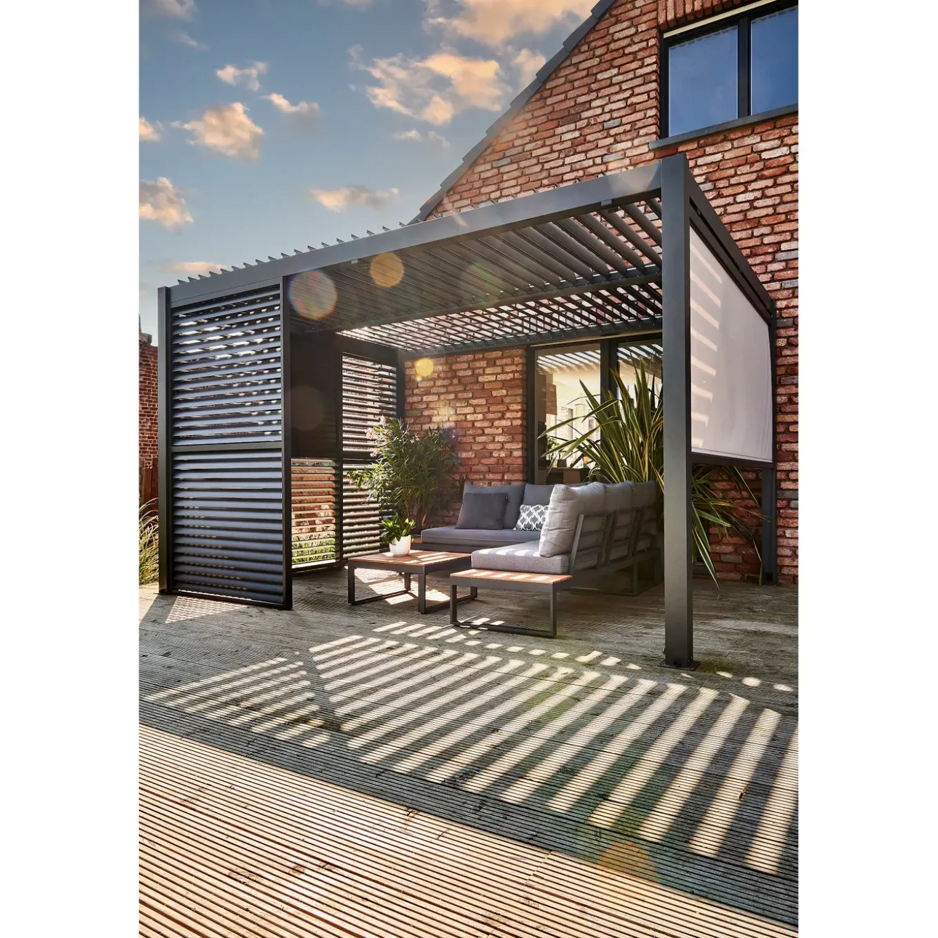 Central Park pergola Riaci 291x390xH218/230cm