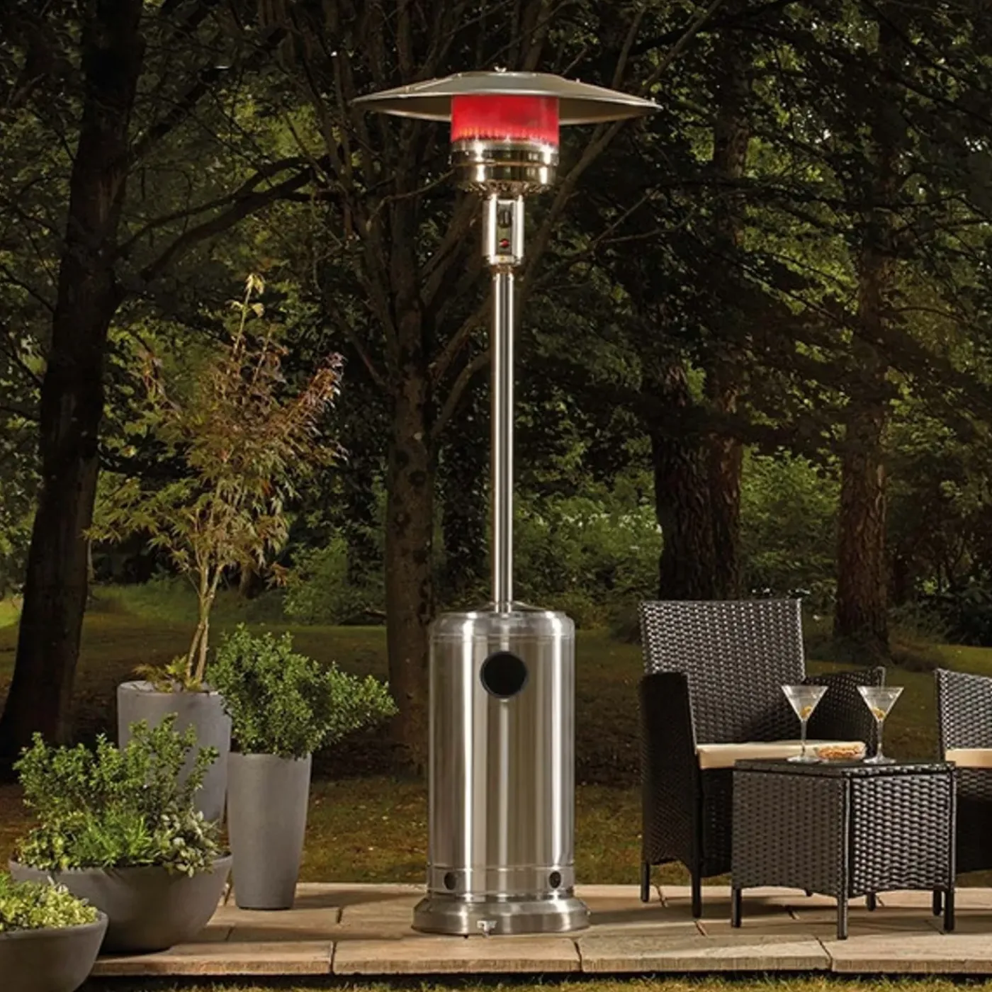 Central Park Terrasverwarmer - Staand - 13000W