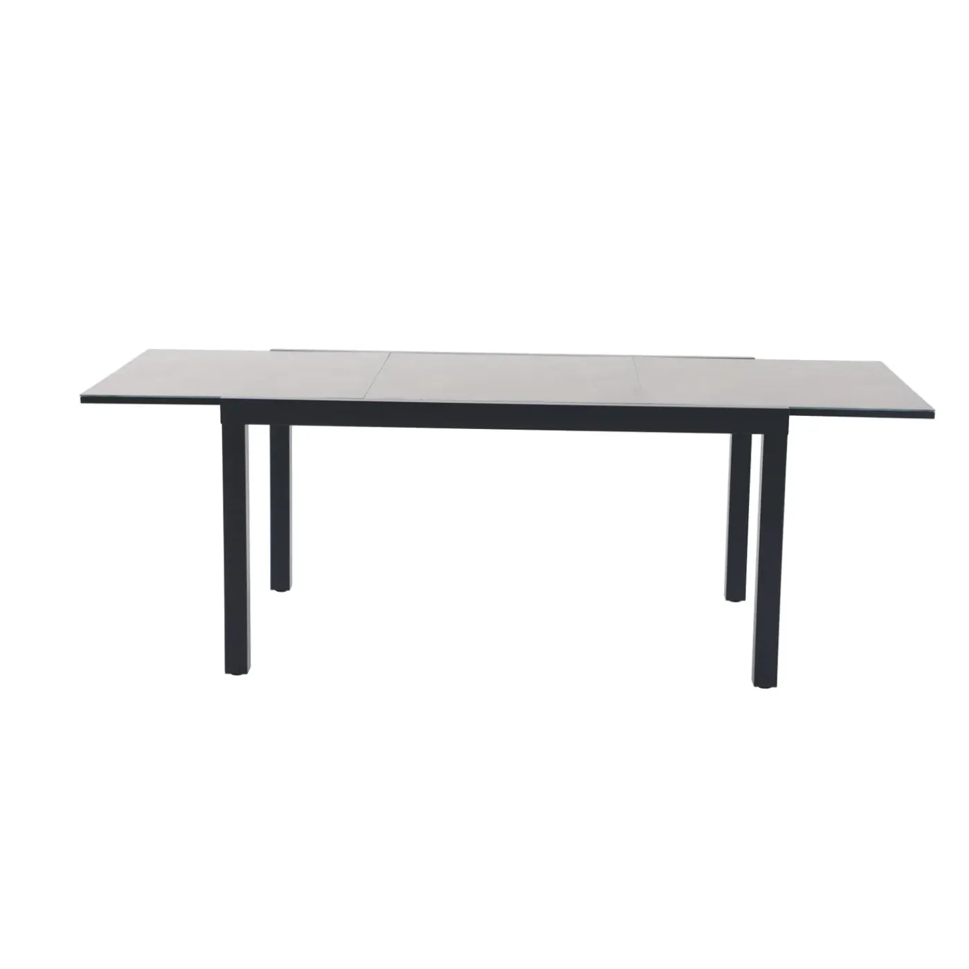 Central Park - Tuintafel - Andros - Aluminium/Glas 146x94x75cm - Uitschuifbaar (tot 219cm)