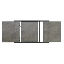 Central Park - Tuintafel - Andros - Aluminium/Glas 146x94x75cm - Uitschuifbaar (tot 219cm)