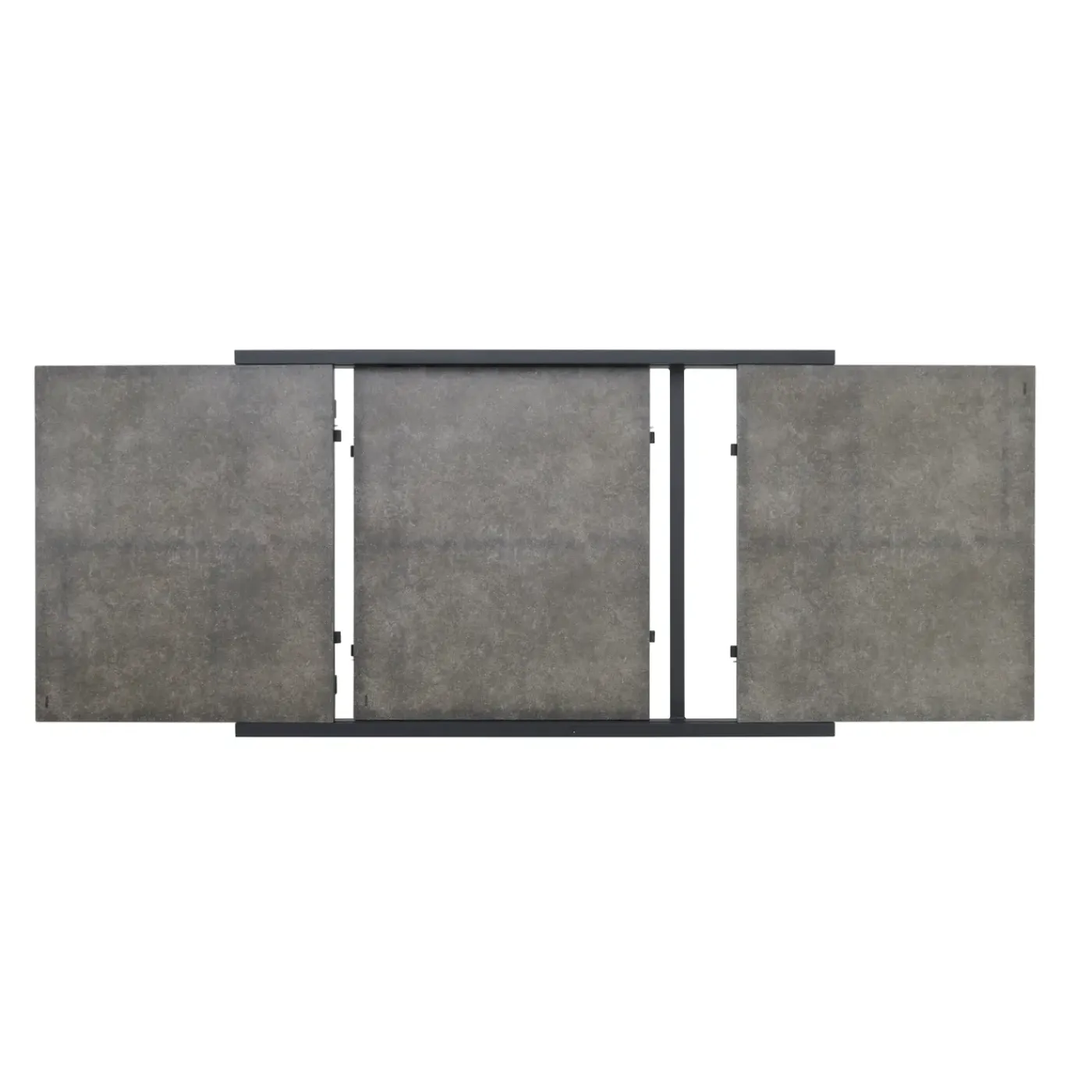 Central Park - Tuintafel - Andros - Aluminium/Glas 146x94x75cm - Uitschuifbaar (tot 219cm)