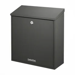 Central Park Wandbrievenbus Mailpal 500B - Staal - Zwart - 37,3x42x17,3cm
