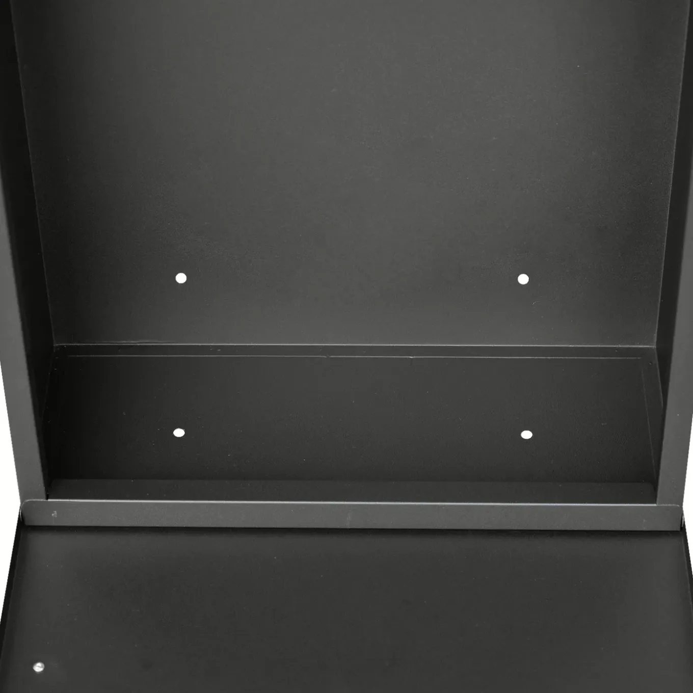 Central Park Wandbrievenbus Mailpal 900WD - Staal - Zwart-Bruin - 36,5x41x16,5cm