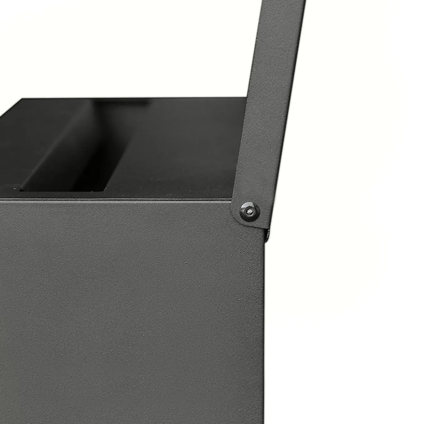 Central Park Wandbrievenbus Mailpal 900WD - Staal - Zwart-Bruin - 36,5x41x16,5cm