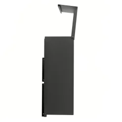 Central Park Wandbrievenbus Mailpal 900B - Staal - Zwart - 36,5x41x16,5cm