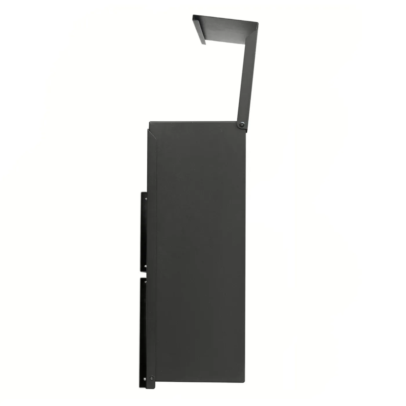 Central Park Wandbrievenbus Mailpal 900B - Staal - Zwart - 36,5x41x16,5cm