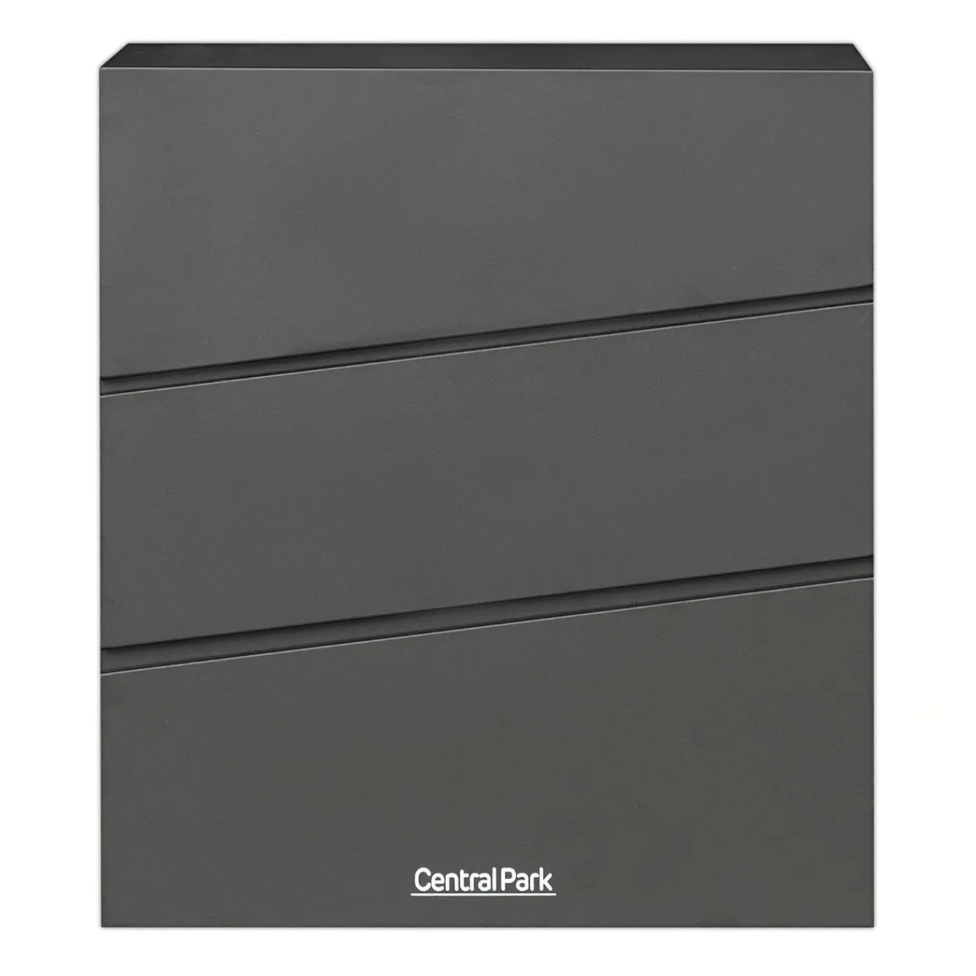 Central Park Wandbrievenbus Mailpal 900B - Staal - Zwart - 36,5x41x16,5cm