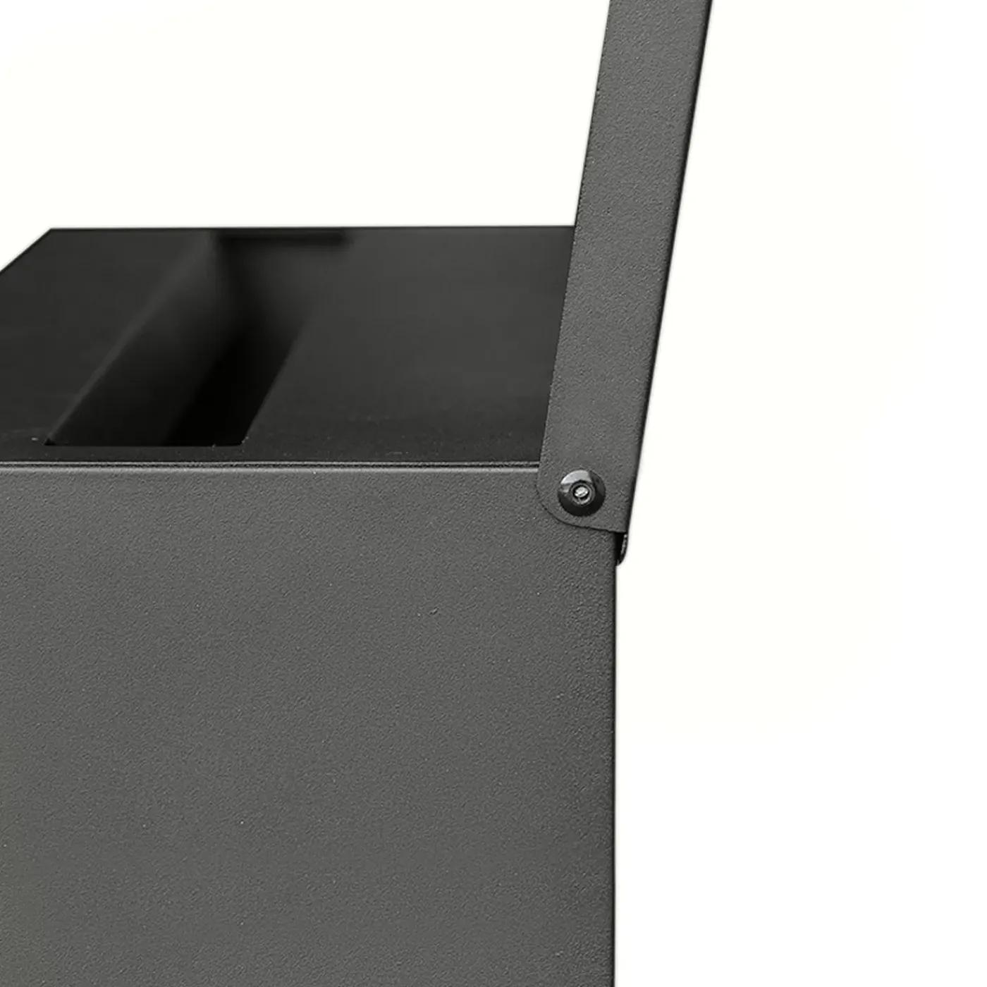 Central Park Wandbrievenbus Mailpal 901B - Staal - Zwart - 36,5x41x16,5cm