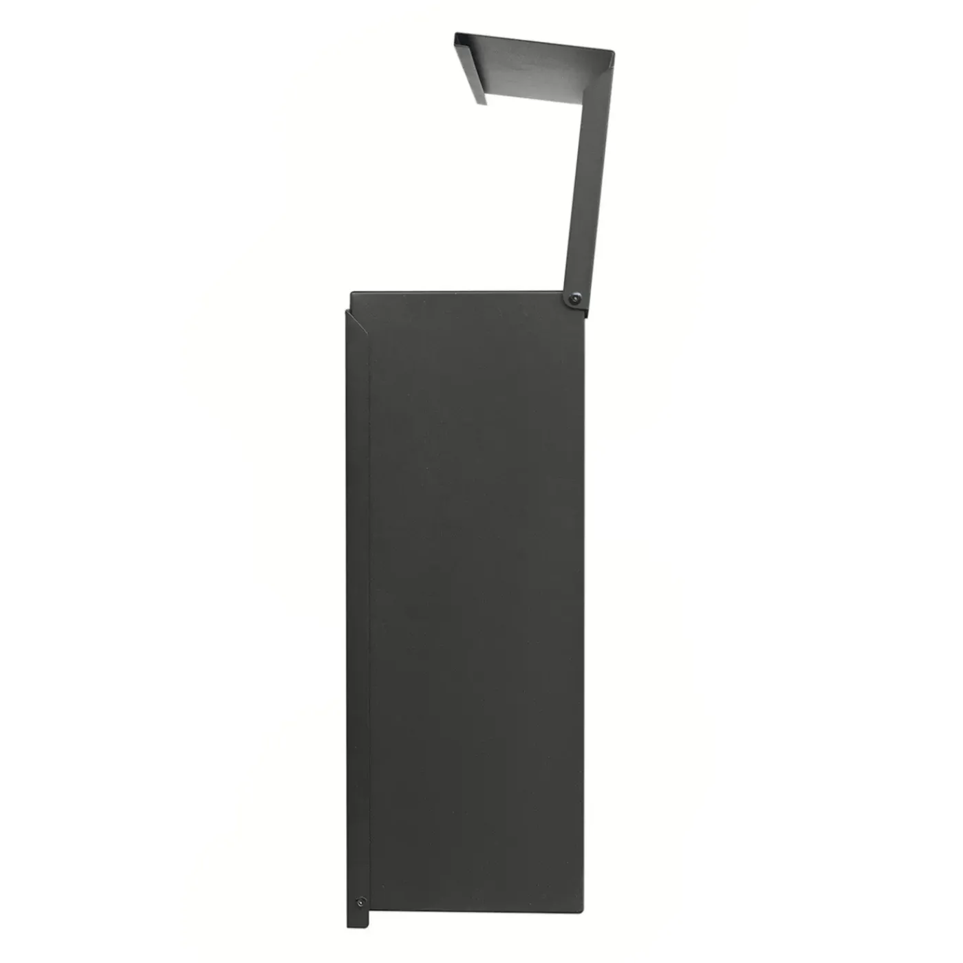Central Park Wandbrievenbus Mailpal 901B - Staal - Zwart - 36,5x41x16,5cm