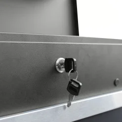 Central Park Wandbrievenbus Mailpal 901B - Staal - Zwart - 36,5x41x16,5cm