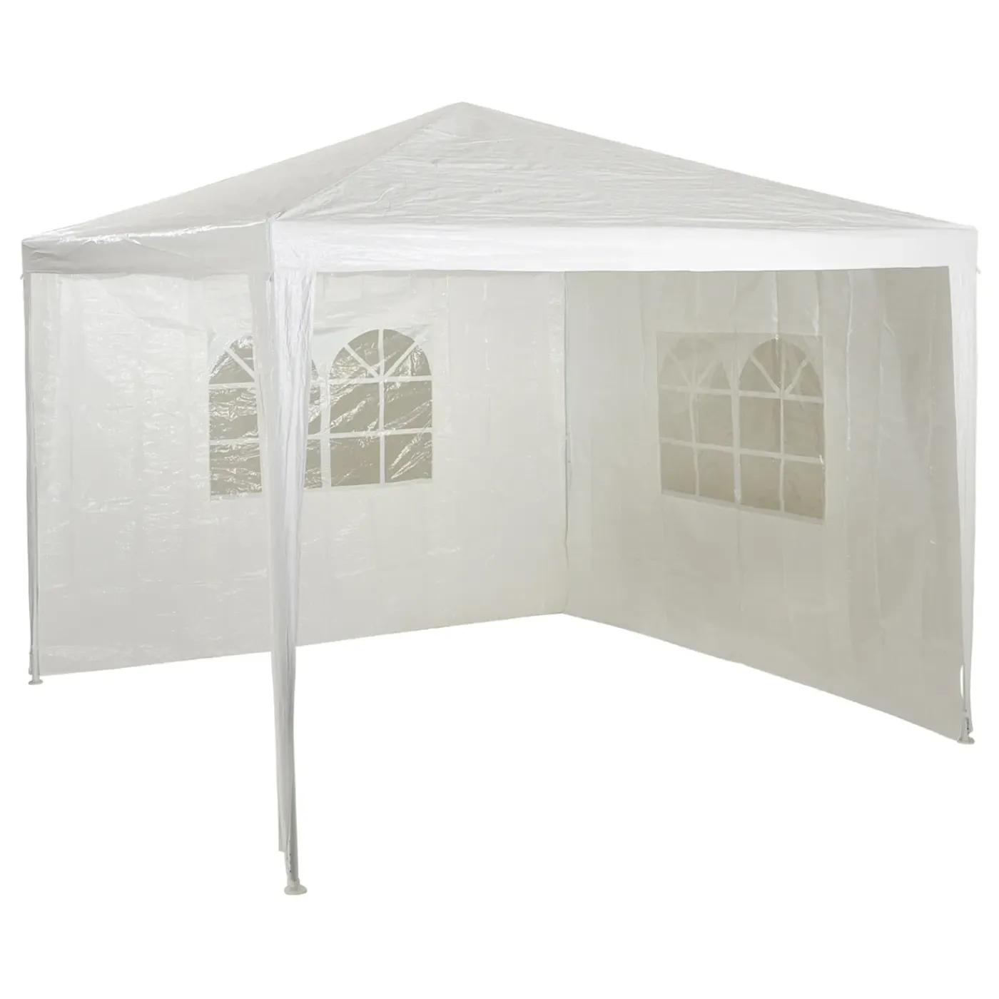 Central Park zijwand partytent Basic wit
