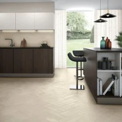 CeramicConnection Eenkleurige Vloer/wandtegel Toronto Beige Gematteerd 7,2x29,5 Cm 0.48 M²/d