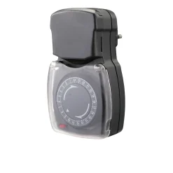 Chacon mechanische timer waterdichte 6A 3500W 230V IP44 grijs