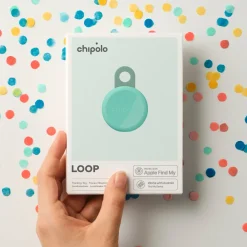 Chipolo - Bluetooth Tracker - Loop - Mint - 1-pack - Apple Find My & Google Find Hub - 125 Db