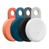 Chipolo - Bluetooth Tracker - Loop - Charcoal, Chalk, Navy, Coral - 4-pack - Apple & Google - 125 Db