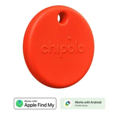 Chipolo - Bluetooth Tracker - Pop - Rood - 1-pack - Apple Find My & Google Find My Device - 120 Db