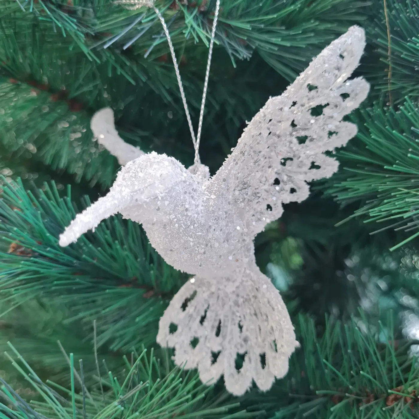 Christmas Decoration Kersthanger - Vogel - Acryl - 10 Cm