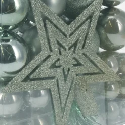 Christmas Decoration s Kerstballen 3,4,6 Cm - Met Piek - Groen