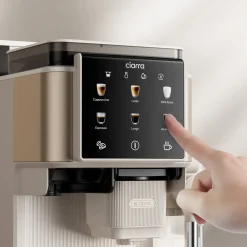 CIARRA Espressomachines - Koffiezetapparaat met Bonenmaler Melkschuimer CBSACM-D6