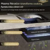 CIARRA Inbouw Inductiekookplaat met Afzuiging - 60 cm - 4 Zones met 2 Flexzone - Boost CBBEH594BBFF