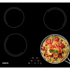 CIARRA Inbouw Inductie Kookplaat 60cm - 4 Zones - 9 Kookstanden - Timers - 6000W VM4BIH-E