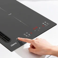 CIARRA Inductiekookplaat met Afzuiging - Plasma + Zeoliet Filtersysteem - Boost - 3365W CBBEH392B