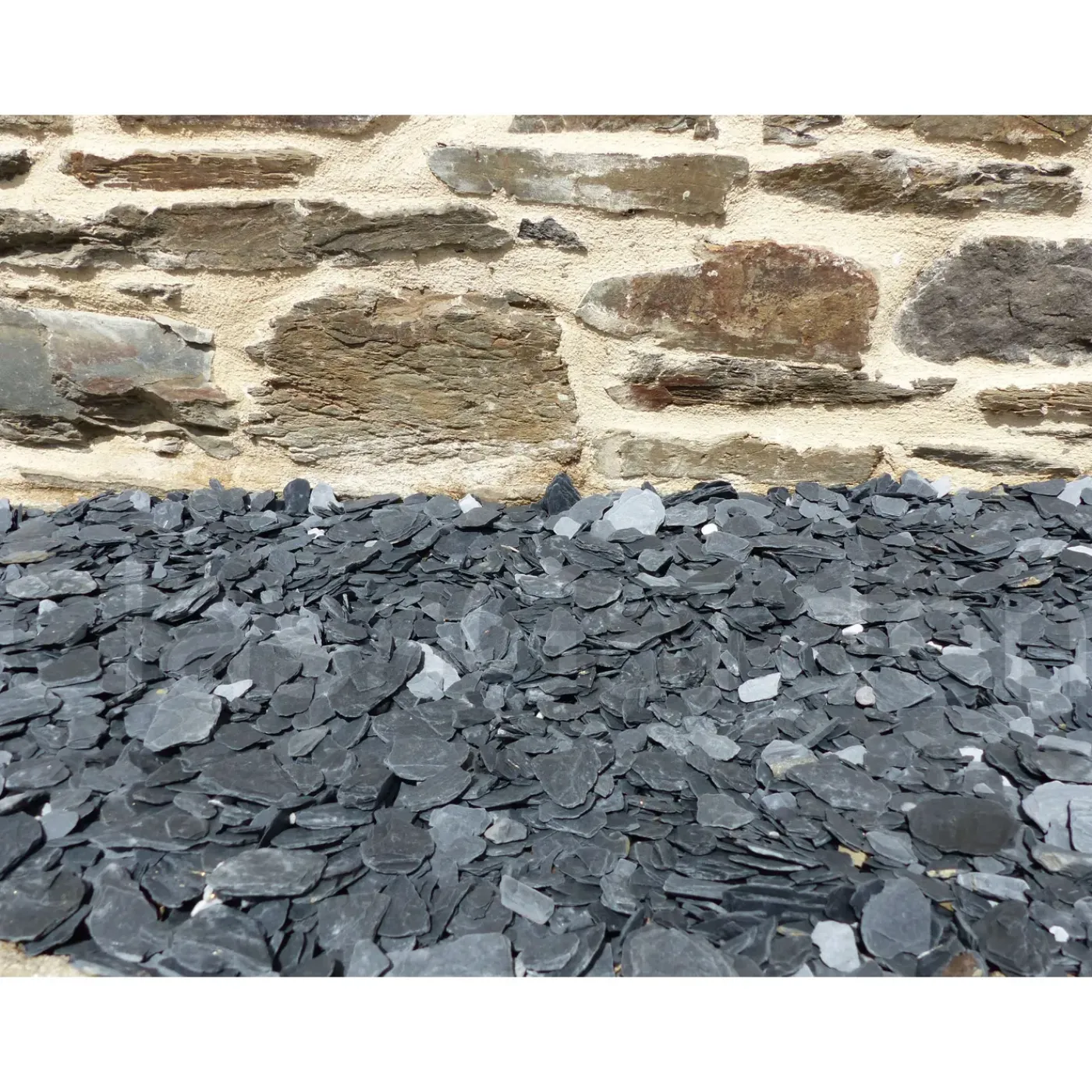 ClassGarden Leisteenmulch Zwart 10-40 - Bulk Big-bag - 1000 Kg