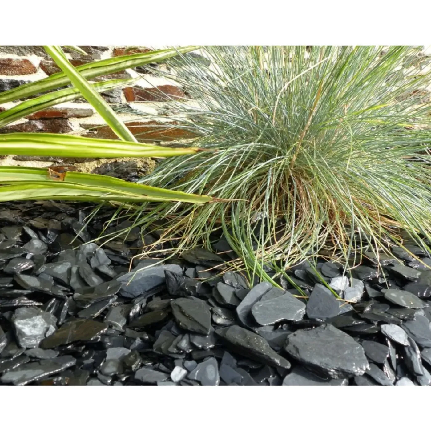 ClassGarden Leisteenmulch Zwart 10-40 - Bulk Big-bag - 1000 Kg