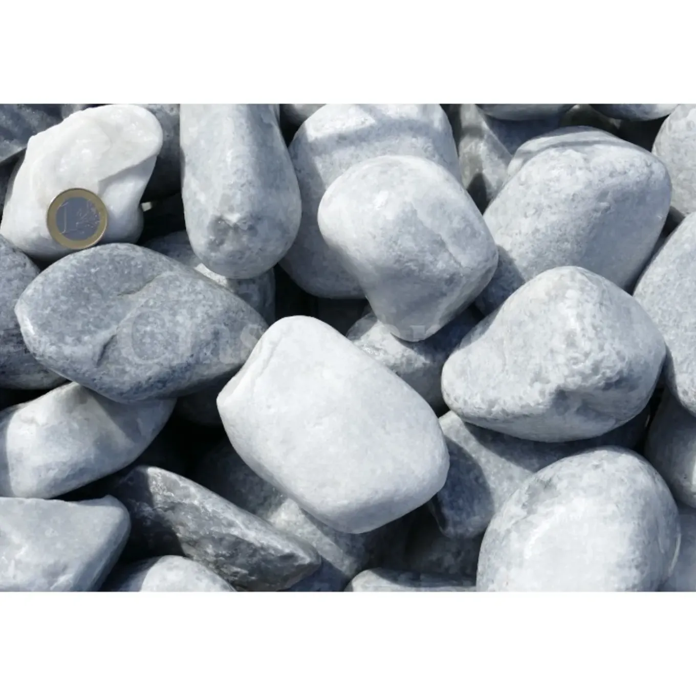 Classgarden Lichtgrijze Kiezels 60-100 - Pak Van 10 Zakkens - 200 Kg