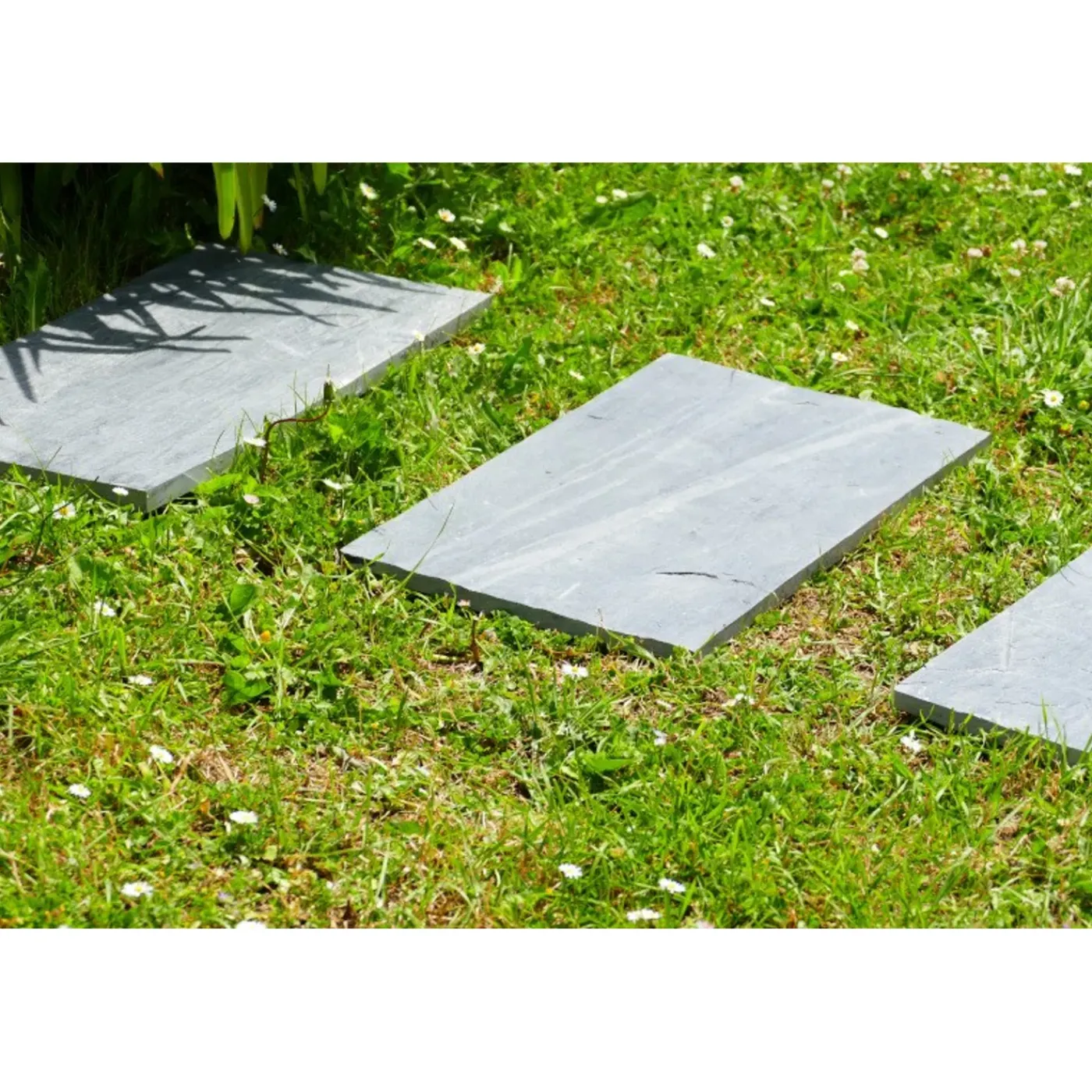 ClassGarden Stapsteen In Leisteen Rechthoek 80x30 - Pak Van 16 Stuk