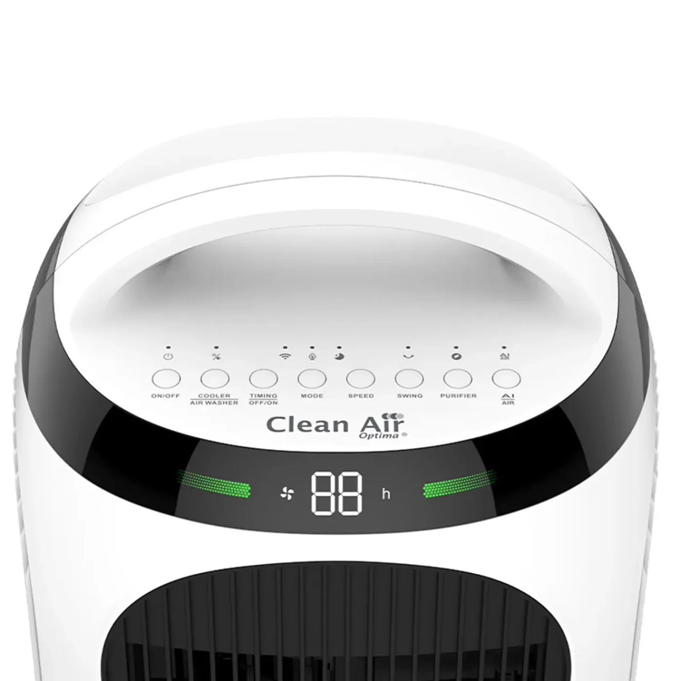 Clean Air Optima - 4in1 Aircooler, Luchtreiniger, Luchtbevochtiger En Ventilator Ca-106 Smart