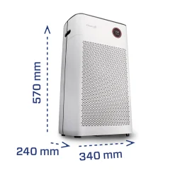 Clean Air Optima - Intelligente Hepa Uv Ionisator Luchtreiniger Ca-509pro Smart - Tot 90m² / 225m³