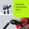 Overig Coaxkabel Tv 10m - Haakse Male Naar Haakse Female - Zwart - Geschikt Voor Buiten - Handgemaakt