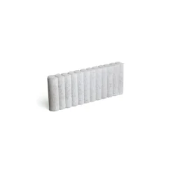 Cobo Garden palissade - Beton - Rond - Grijs - 50x20x6cm