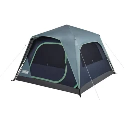 Coleman Skylodge - 4 Persoons Kampeertent - 229 X 229 X 165 Cm - 10,5 Kg - Grijs/blauw