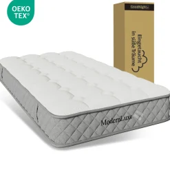 Collahausse Bed-beige-90x200 Cm-stevig Opbergruimte Met Matras