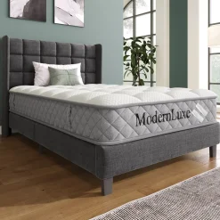 Collahausse Bed-beige-90x200 Cm-stevig Opbergruimte Met Matras
