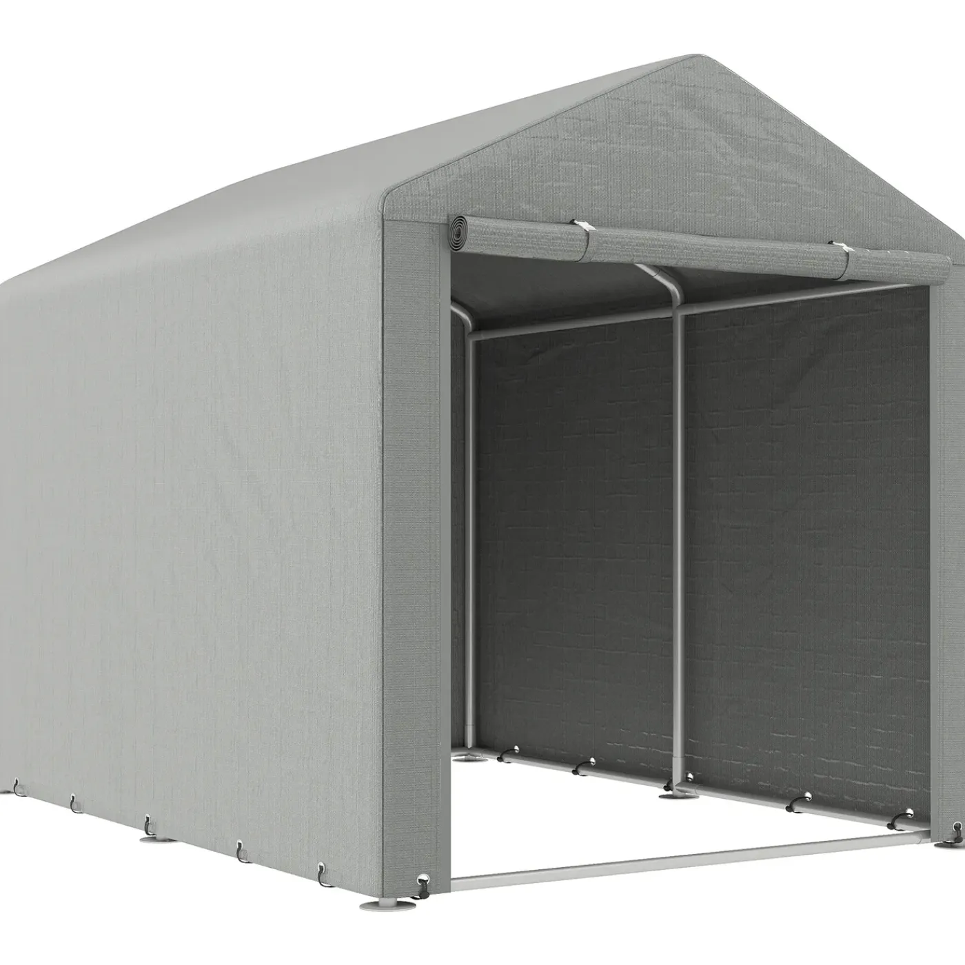 CollaHausse Fietsenstalling Motorstalling - Lichtgrijs - 160x200 Cm - Waterdicht Uv - Bestendig