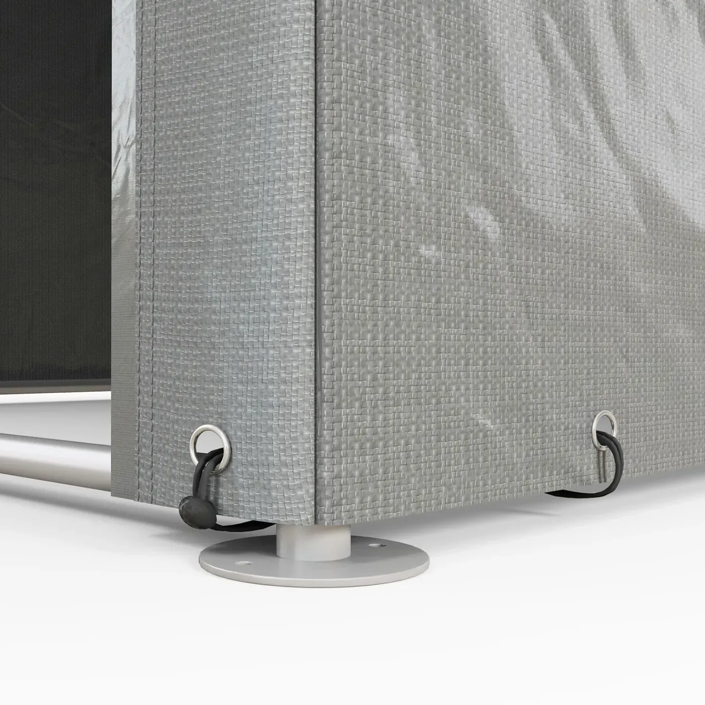 CollaHausse Fietsenstalling Motorstalling - Lichtgrijs - 160x200 Cm - Waterdicht Uv - Bestendig